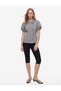 Slim Fit Peter Pan Collar Short Balloon Sleeve Gingham Shirt - 2