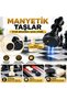 Magnetic Chess Checkers Backgammon Set of 3 32 cm Foldable Portable Intelligence Game Educational Game Set - 4