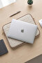 Gk67 MacBook Air Pro 13 & 13.3 Inch Laptop Case Quilted Long Strap Liquid Resistant Fabric Kum - 2