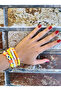 Fimo Oranje Glasses Chain - Necklace - Bracelet - 6