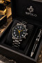 Spolo Sports New Model Black Men's Wristwatch - 4