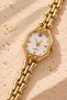 Mi̇as Women's Wristwatch Gold Color Octagon Case Minimal Dial Elegant Steel Band Stylish Analog Watch 2026