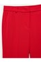 High Waist Regular Fit Crepe Fabric Ankle Length Cigarette Pants with Pockets - 7