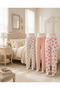 Women's 3-Piece Pajama Bottom Set - Single Jersey Fabric, Cotton, Laci Pattern - 2
