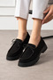 Black Shoes Loafers Moccasin Casual Ergonomic Comfortable Soft Sole Men's Shoes