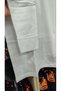 Men's 1 Piece 100% Cotton Interlock Long Sleeve Undergarment White - 2
