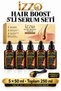 Hair Serum |   Intensive Care Serum That Supports Hair Formation for Sparse and Thinning Hair Areas |   Serum 5X50 ml Dermaroller