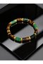 Old Money Emerald & Tiger's Eye Men's Bracelet
