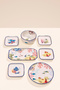 Submarine Porcelain Rectangular Serving Plate - 3