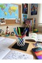 Basketball Crucible Pen Holder - Basketball Designed Gift Decorative Crucible Pen Holder