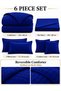 Compressed Comforter Set Duble Size one color, 6 Pieces , King Size - 2