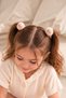 Butterfly Detailed Pompom Model Plush Rubber Buckle 2 Pieces - 3
