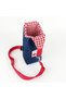 Handmade U Model Denim Water Bottle Thermos Cover with Cherry Detail - 6