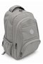 Water Resistant Fabric School Bag Unisex School Backpack 2000 Gray - 4