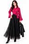 Tie-Up Shirt Trendy Buttoned Shirt - 3