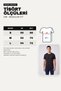 Men's Black 100% Cotton 5-Piece T-Shirt Pack Regular Fit - 6