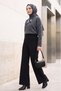 Lockere Strickhose - 4