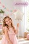 Cream Star Foil Balloon 45 cm - Baby Kids Party Celebration - 4