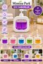 300 ml Countertop Rectangular Bathroom Kitchen Liquid Soap Dispenser| Bathroom Kitchen Dish Sink Detergent Holder