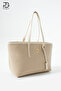 Original Women's Polo Collection Luxury Soft Leather Large Volume Tote Shopper Fully Lined Classic Stylish Daily Use Timeless Design Oversized Hand and Shoulder Bag |   40X36X15 cm - 8