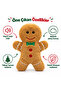 Plush Cookie Man Dog Toy with Rustling Sound Christmas Cookie Dog Toy - 4