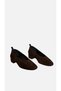 Luka High-Heeled Shoes Genuine Leather Brown Suede - 6