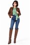Tie-Up Shirt Trendy Buttoned Shirt - 4