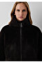 Brown Faux Fur Jacket Oversize / Wide Cut 1110597-70219 - 7