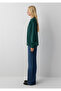 Logo Printed Green Sweatshirt 1S10580-71538 - 4