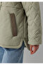 Water Repellent Hooded Khaki Quilted Jacket 1110499-70360 - 8