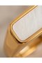 White Detail Gold Ring - 3