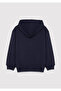 Logo Printed Navy Blue Sweatshirt 7S20067-84371 - 7