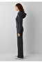 Textured Zippered Anthracite Top Slim Fit / Narrow Fit 1613383-87829 - 5