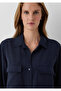 M1220415 Women's Shirt Dark Blue - 7