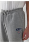M0010633 Basic Men's Sweatpants Gray - 6