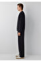 Crew neck sweatshirt black - 4
