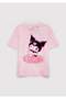Kuromi Printed T-Shirt Loose Fit / Relaxed Comfortable Cut 7610477-90773 - 2