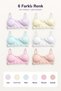 Girl's Bustier with 6 Pads, Rope Straps, Combed Cotton Training Bra - 6