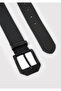 Black Leather Belt 0920196-900 - 3