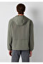 Hooded Spandex Khaki Jacket Regular Fit / Normal Cut 0110902-71484 - 5