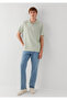Green Polo T-Shirt Regular Fit / Normal Cut 0613313-71464 - 2