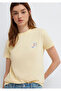 Printed Yellow T-Shirt Semi Slim Fit 1614245-70027 - 2