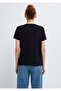 New York Embroidered Black T-Shirt Semi Slim Fit 1614260-900 - 5