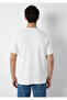 M0613533 Black Printed T-Shirt Men's T-Shirt White - 5