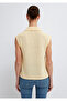Textured Yellow Polo T-Shirt Semi Slim Fit 1613952-84571 - 5