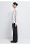Pocket Detailed White Shirt Loose Fit / Relaxed Comfortable Cut 1211534-620 - 4