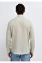 Beige Linen Shirt Slim Fit / Narrow Cut 0211466-70134 - 5