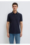 Soft-Premium Navy Blue Polo T-Shirt Regular Fit / Normal Cut 0613358-70490 - 3