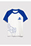 Playstation Printed Ecru T-Shirt Oversize / Wide Cut 6610451-70057 - 2