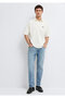Mvjns Printed Ecru Polo T-Shirt Oversize / Wide Cut 0613666-70057 - 2